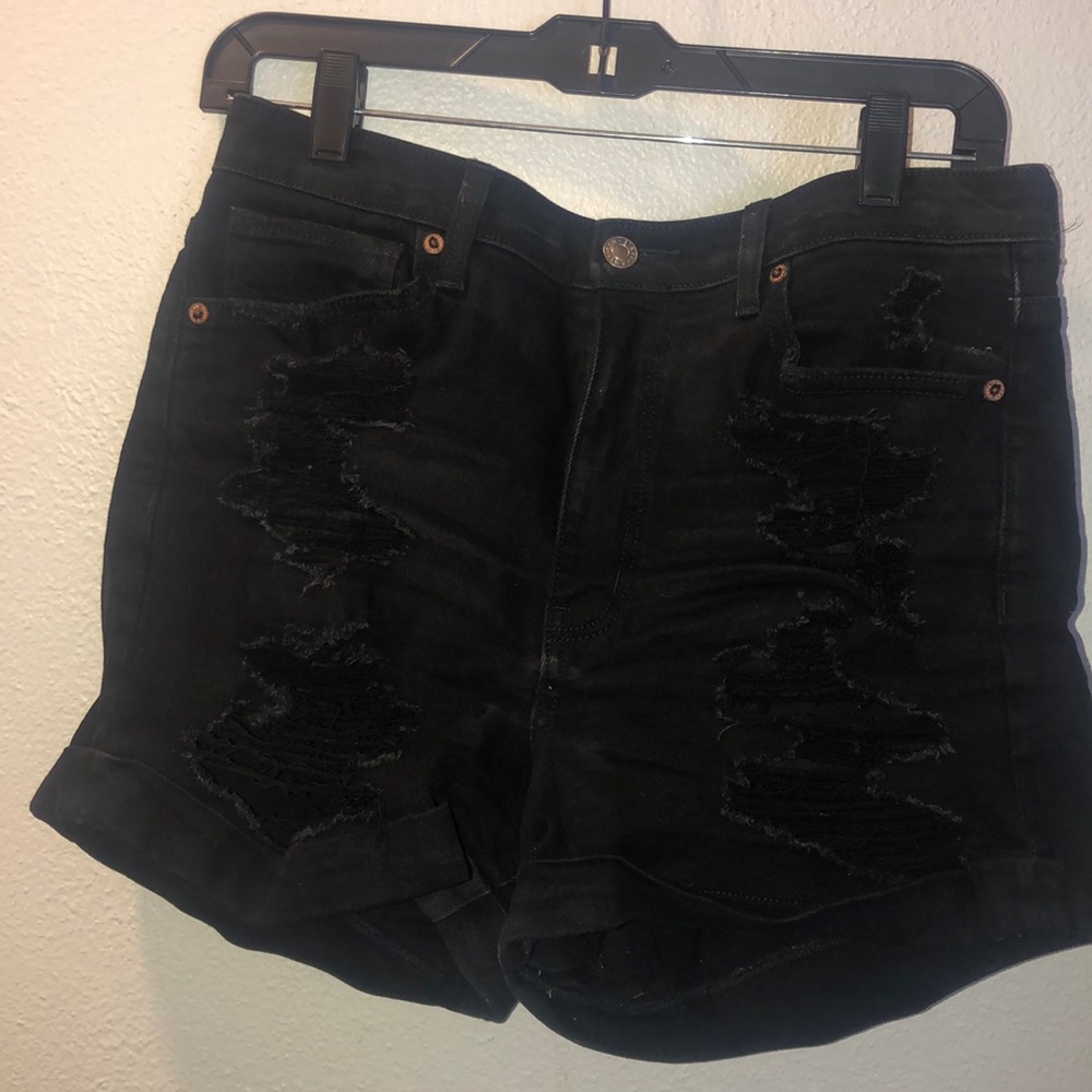 American Eagle stretch ripped shorts